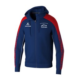 SV Felsenkeller Trainingsjacke mit Kapuze Herren new navy/rot