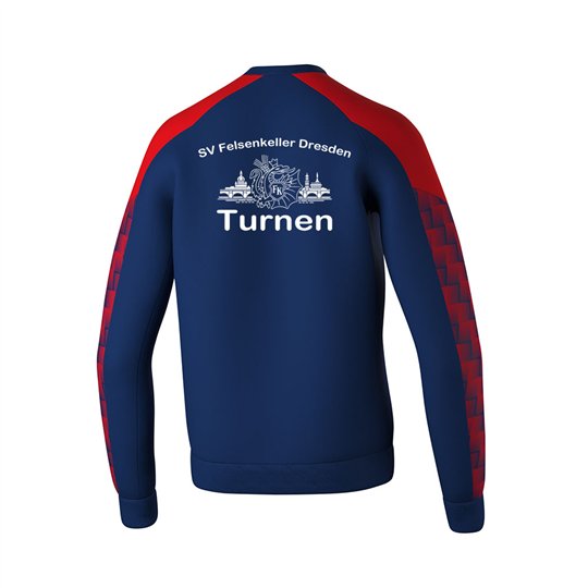 SV Felsenkeller Sweatshirt Unisex new navy/rot