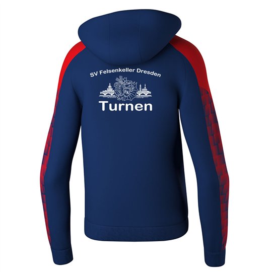 SV Felsenkeller Kapuzensweat Herren new navy/rot