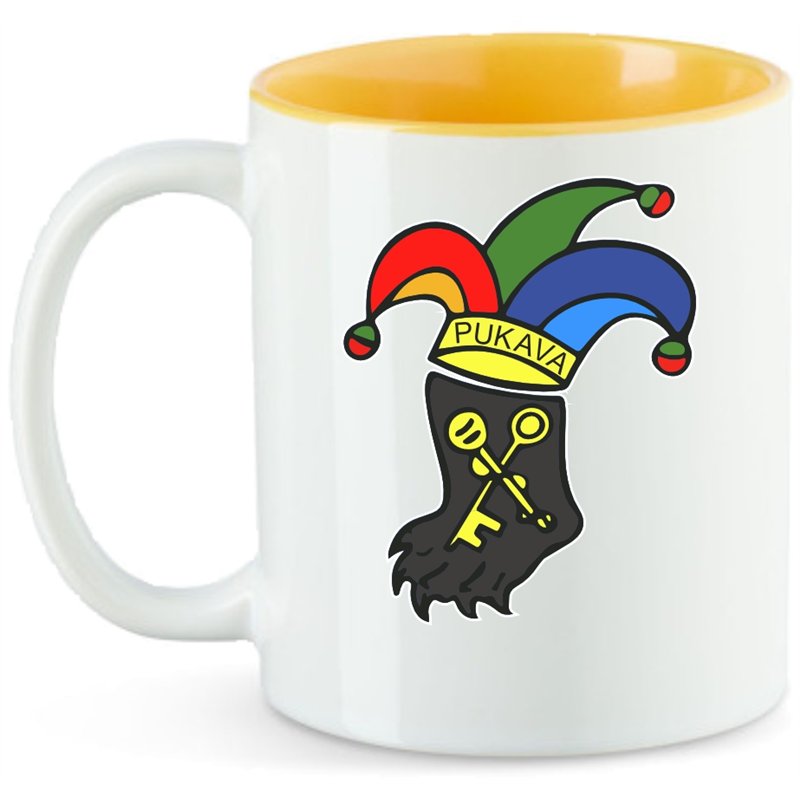 ATV 1848 Hainichen Tasse orange/weiss