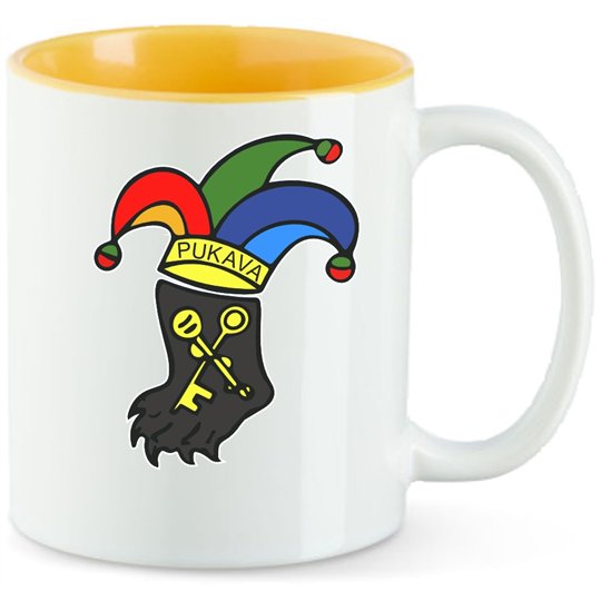 ATV 1848 Hainichen Tasse orange/weiss