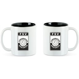 ATV 1848 Hainichen Tasse orange/weiss