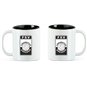 ATV 1848 Hainichen Tasse orange/weiss