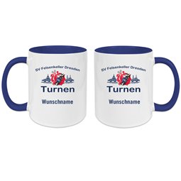 ATV 1848 Hainichen Tasse orange/weiss
