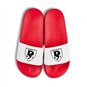 Sportfreunde 01 Handball Badelatschen mit Logo rot