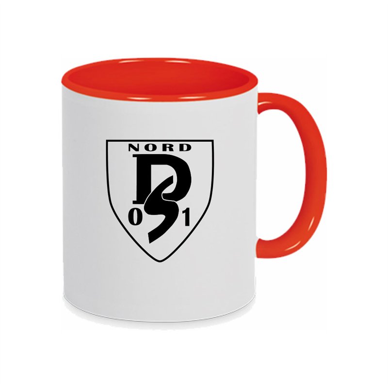 ATV 1848 Hainichen Tasse orange/weiss