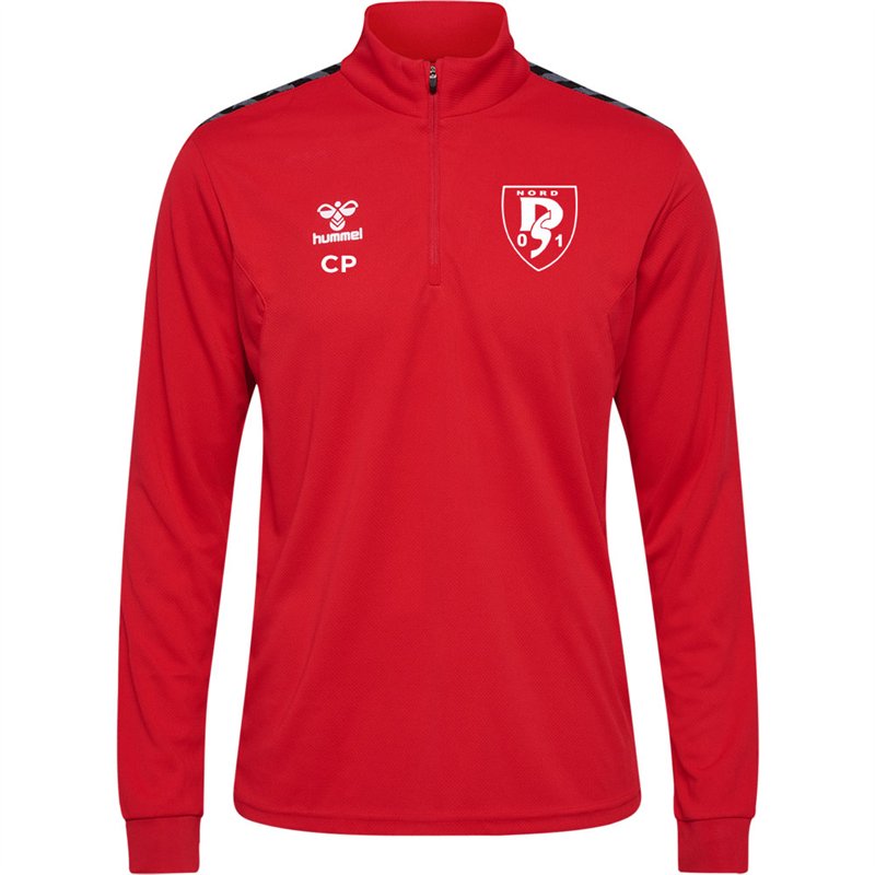 Sportfreunde 01 Handball Half Zip Unisex rot