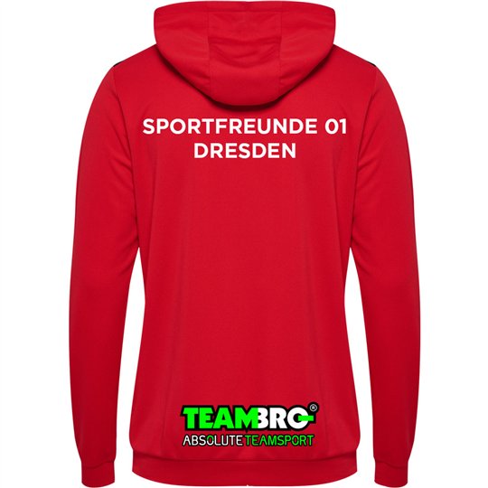 Sportfreunde 01 Handball Hoodie Unisex rot