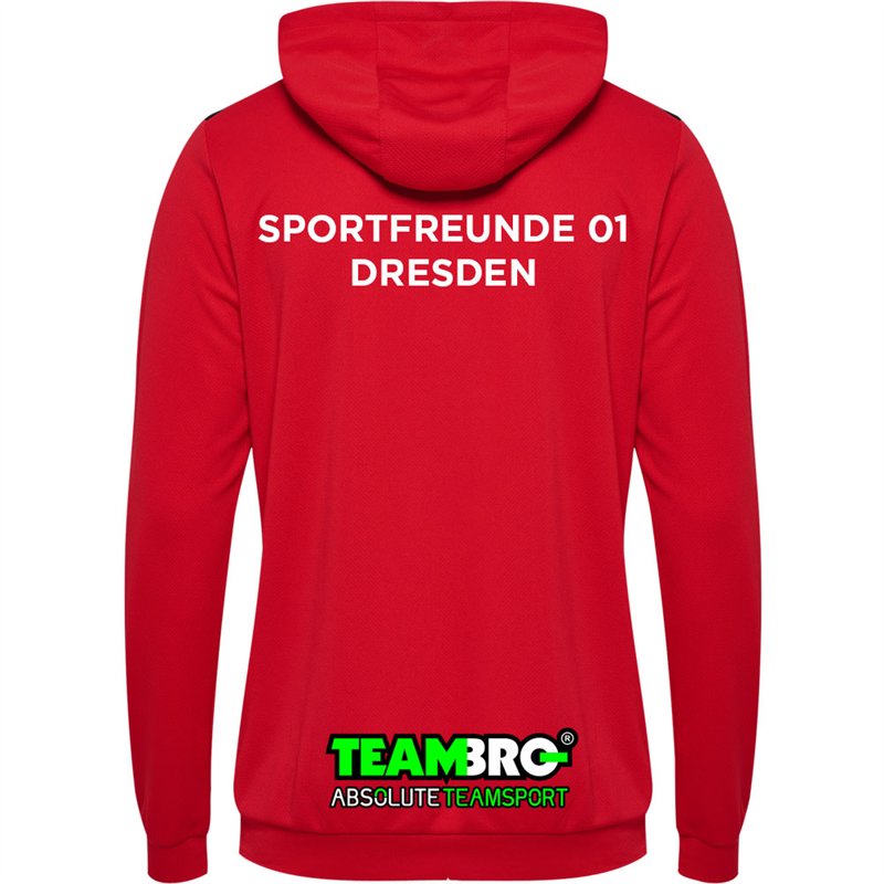 Sportfreunde 01 Handball Hoodie Unisex rot