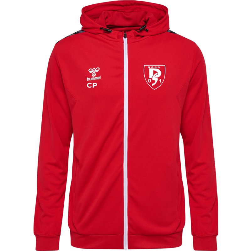 Sportfreunde 01 Handball Kapuzenjacke Unisex rot
