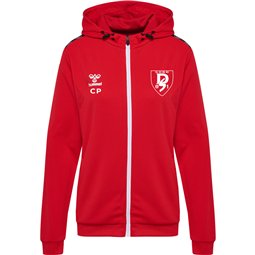 Sportfreunde 01 Handball Kapuzenjacke Damen rot