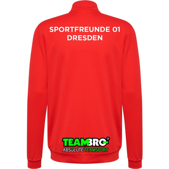 Sportfreunde 01 Handball Trainingsjacke Unisex rot