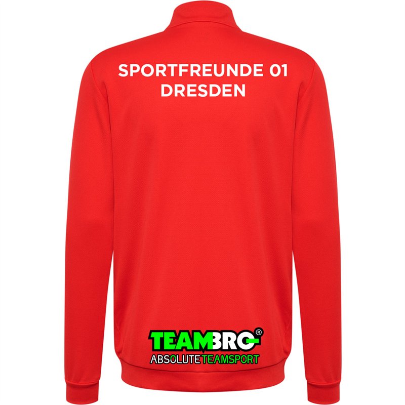 Sportfreunde 01 Handball Trainingsjacke Unisex rot