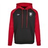 Sportfreunde 01 Handball Hoodie Unisex schwarz/rot