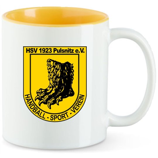 ATV 1848 Hainichen Tasse orange/weiss