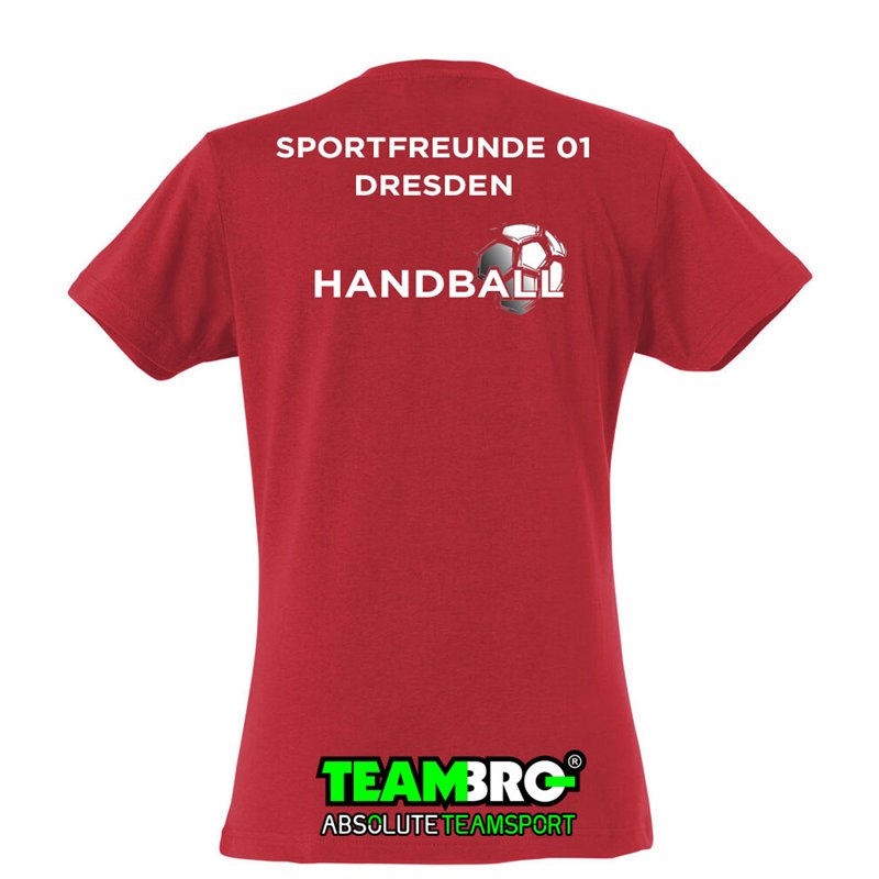 Sportfreunde 01 Handball T-Shirt Basic Damen