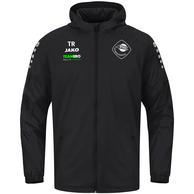 SG Stahl Schmiedeberg Allwetterjacke Kinder schwarz