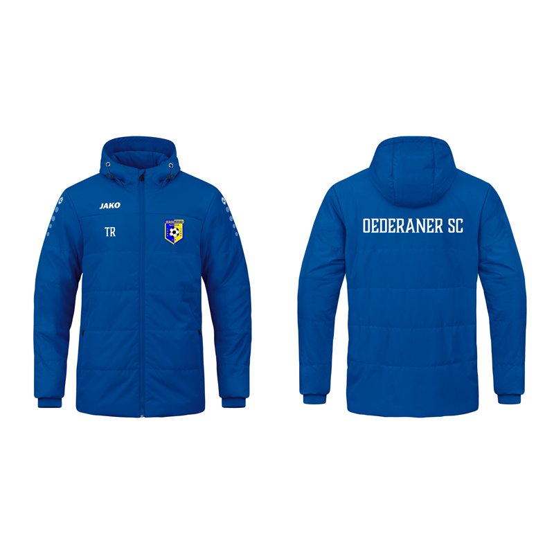 JAKO Coachjacke Team mit Kapuze Kinder