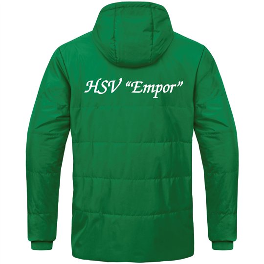JAKO Coachjacke Team mit Kapuze Kinder