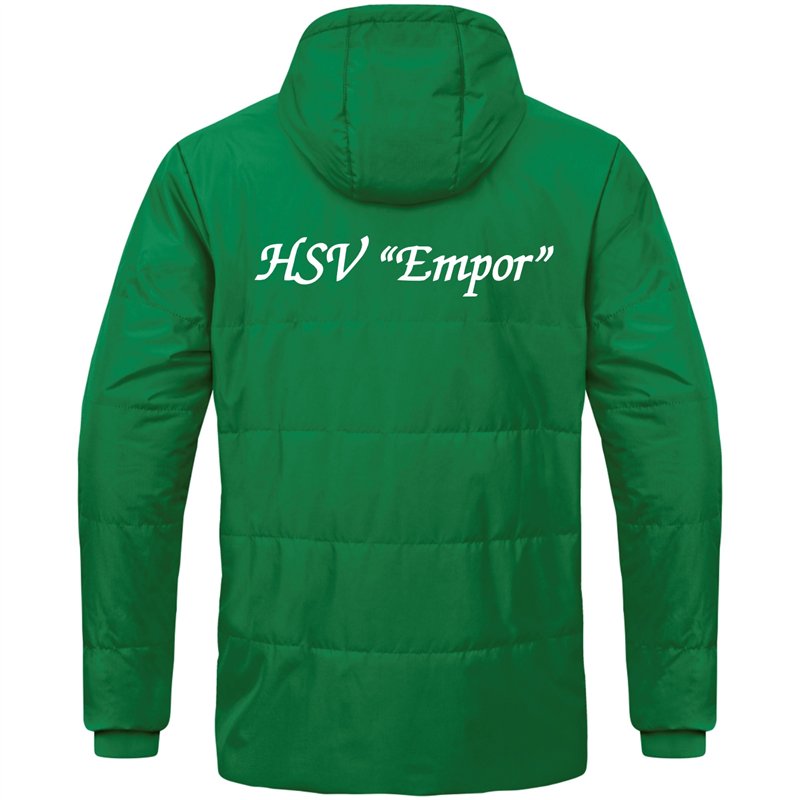 JAKO Coachjacke Team mit Kapuze