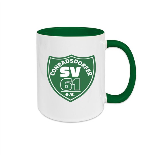 Conradsdorfer SV Tasse grün Conradsdorfer SV Tasse grün