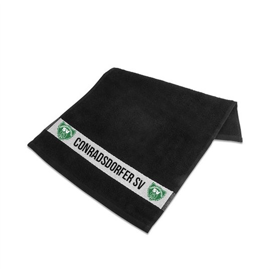 Conradsdorfer SV Duschtuch schwarz Conradsdorfer SV Duschtuch schwarz