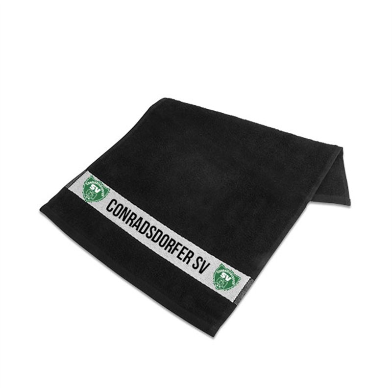 Conradsdorfer SV Duschtuch schwarz Conradsdorfer SV Duschtuch schwarz