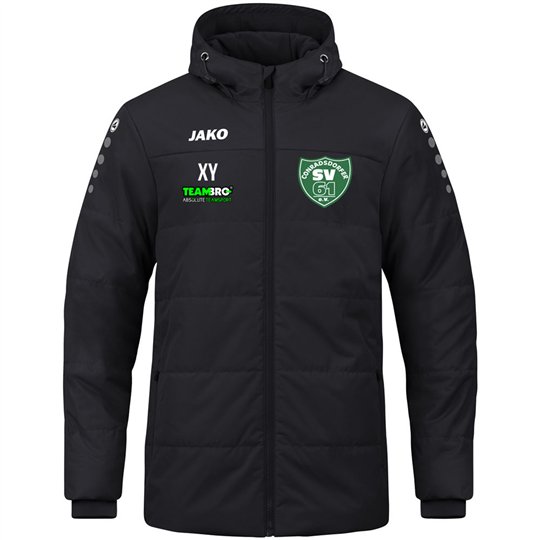 JAKO Coachjacke Team mit Kapuze