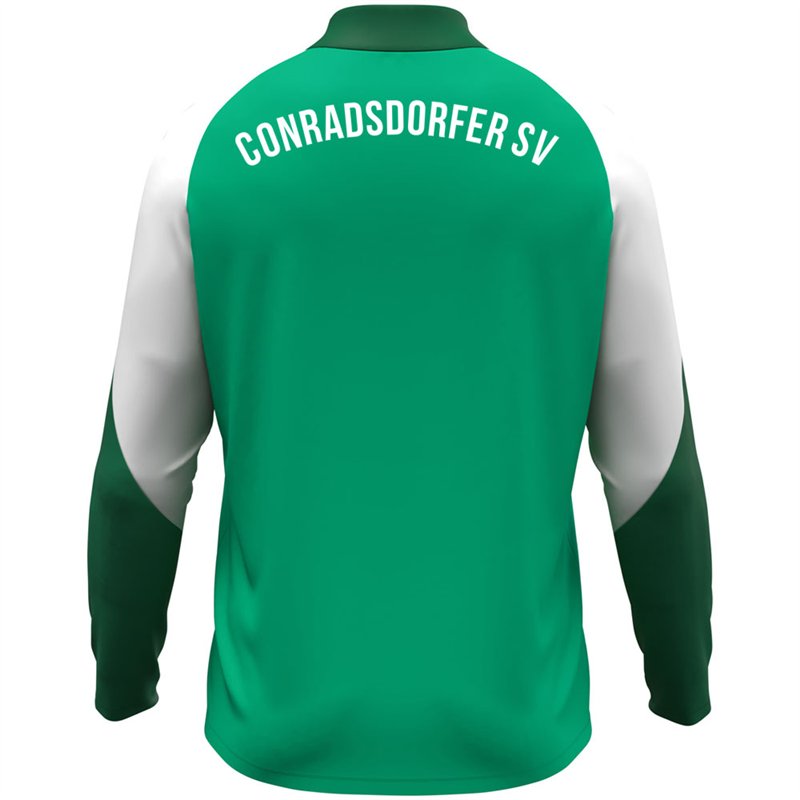 Conradsdorfer SV Zip Top Unisex grün/weiss Conradsdorfer SV Zip Top Unisex grün/weiss