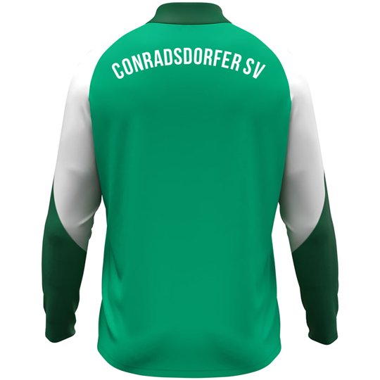 Conradsdorfer SV Zip Top Kinder grün/weiss Conradsdorfer SV Zip Top Kinder grün/weiss