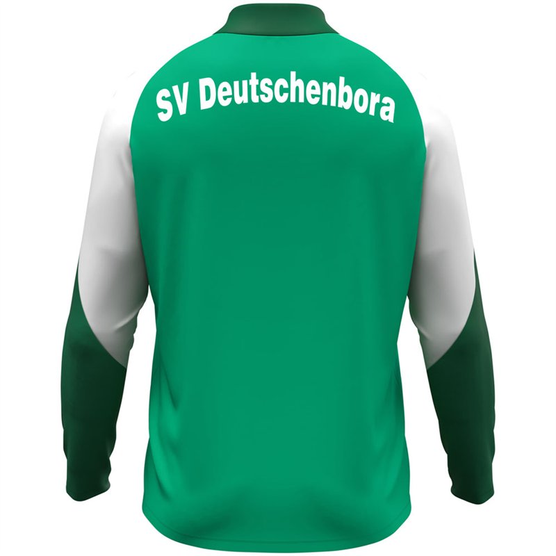 SV Deutschenbora Zip Top Kinder grün/weiss