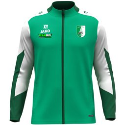 SV Deutschenbora Polyesterjacke Kinder grün/weiss