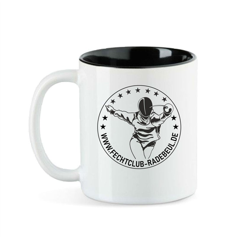 ATV 1848 Hainichen Tasse orange/weiss