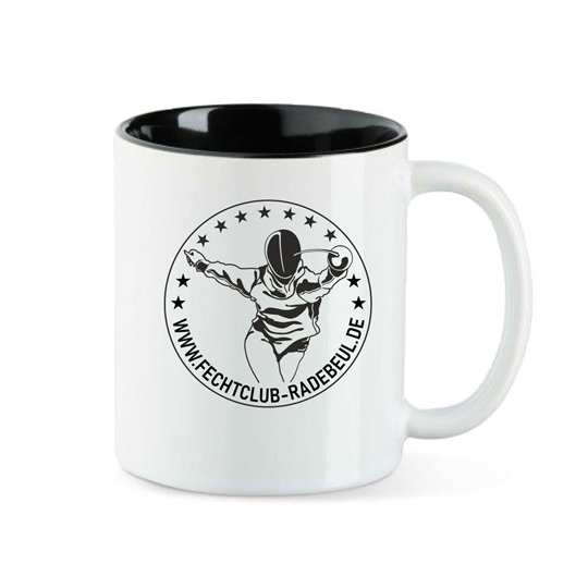 ATV 1848 Hainichen Tasse orange/weiss