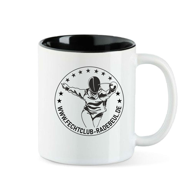 ATV 1848 Hainichen Tasse orange/weiss