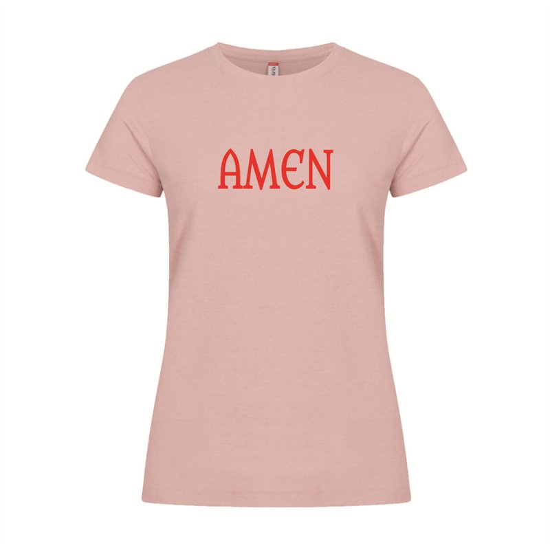 Ostdolce Vita T-Shirt "Amen" Damen