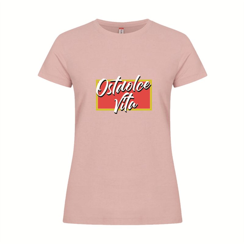 Ostdolce Vita T-Shirt "Logo" Damen