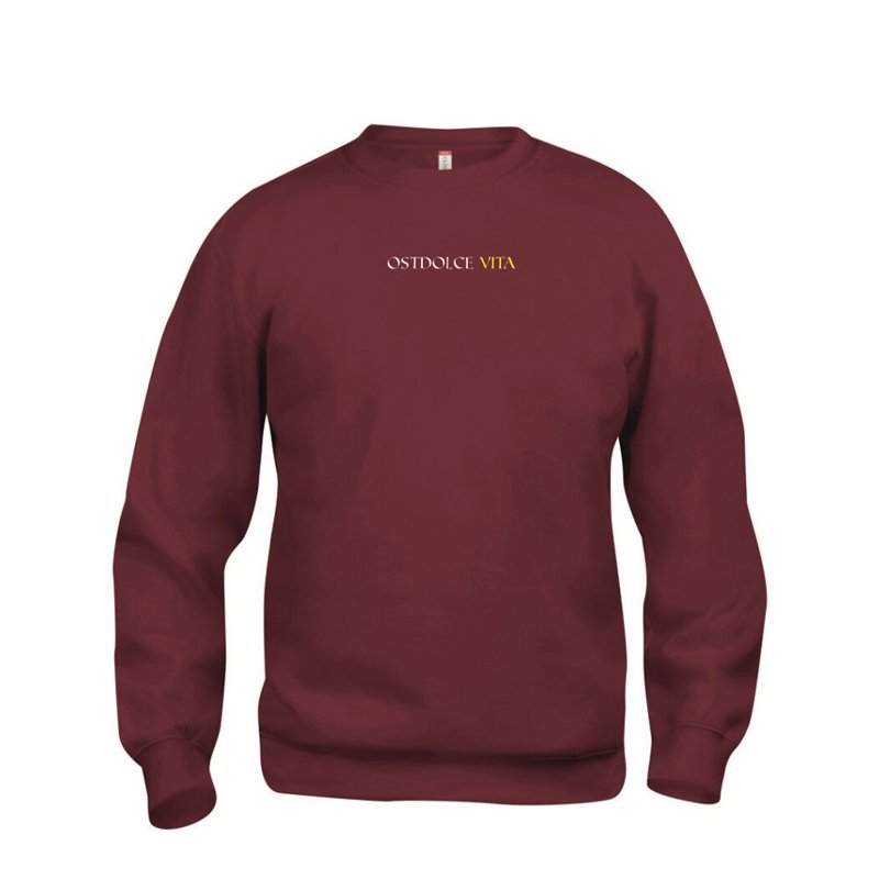 Ostdolce Vita Pullover "Schriftzug" Unisex