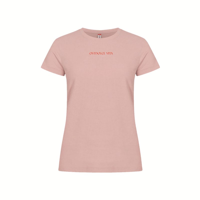 Ostdolce Vita T-Shirt "Schriftzug" Damen