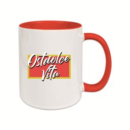ATV 1848 Hainichen Tasse orange/weiss