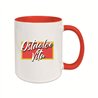 Ostdolce Vita Tasse rot/weiß
