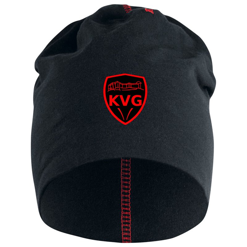 Königsteiner VG  Beanie schwarz/rot 