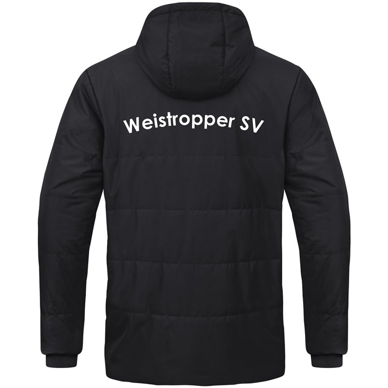 Weistropper SV Coachjacke Unisex schwarz