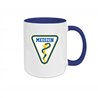 ATV 1848 Hainichen Tasse orange/weiss