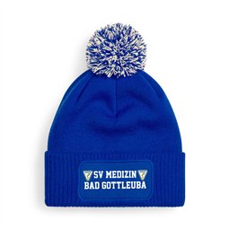 SV Medizin Bad Gottleuba Bommelmütze navy