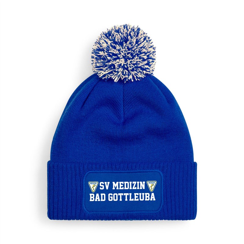 SV Medizin Bad Gottleuba Bommelmütze navy