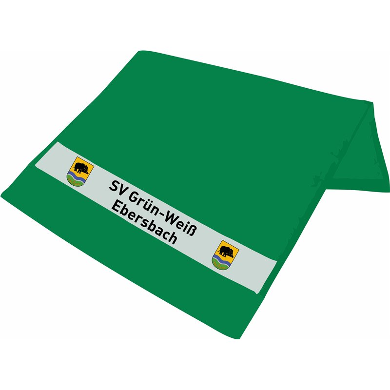 SV Grün-Weiß Ebersbach  Duschtuch grün