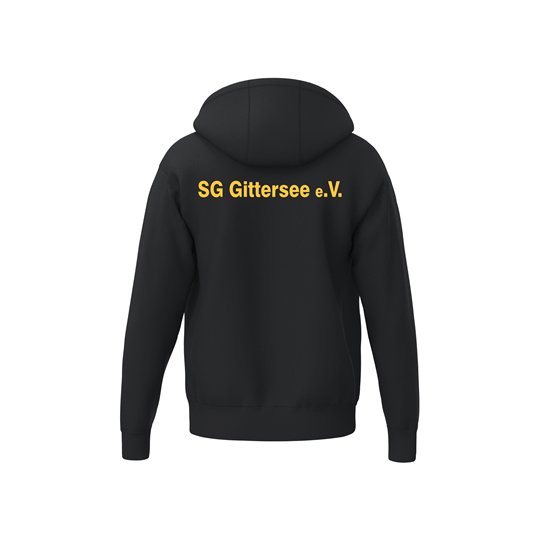 SG Gittersee Kapuzensweatjacke Kinder schwarz