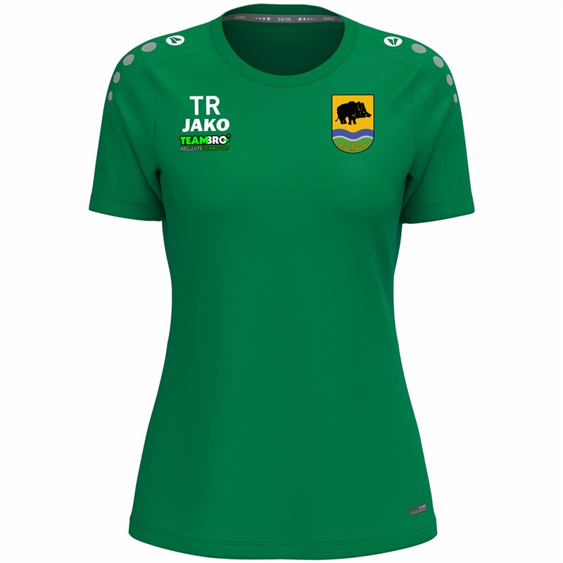 SV Grün-Weiß Ebersbach Trainings T-shirt Damen sportgrün