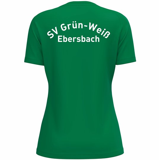 SV Grün-Weiß Ebersbach Trainings T-shirt Damen sportgrün